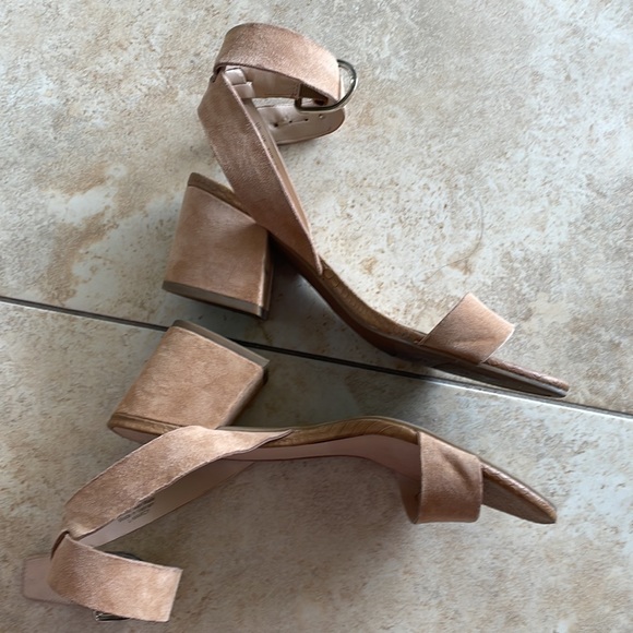 Nude Franco Sarto Sandals - Picture 4 of 6